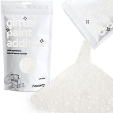 Glitter for Paint White