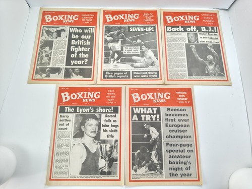 Vintage boxing news magazine - boxing,