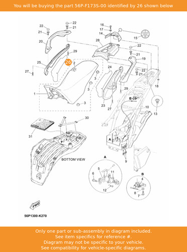 Yamaha insulator - insulator, 4
