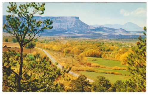 Vtg postcard mesa verde - vtg, postcard-mesa