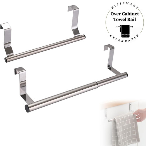 Extendable over cabinet towel - cabinet,