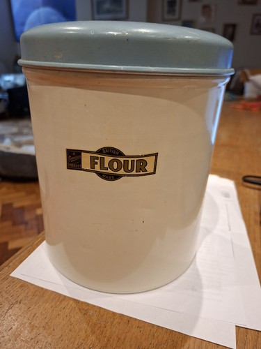 Vintage tala large flour tin - tala,