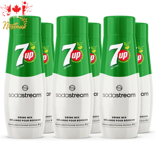 Pack sodastream 7up drink - 6-pack,