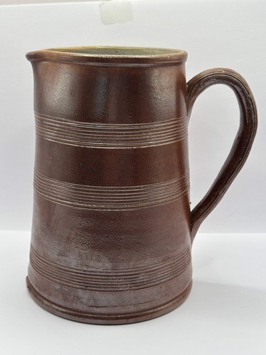 Old brown saltglaze stoneware