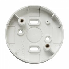 CEILING ROSE LIGHT FITTING ADAPTER PENDANT BASE TRUNKING ENTRY SURFACE MOUNT PVC