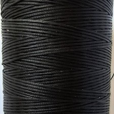 Black Waxed Nylon Cord 5m -