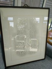 Large Korean Brass Rubbing -