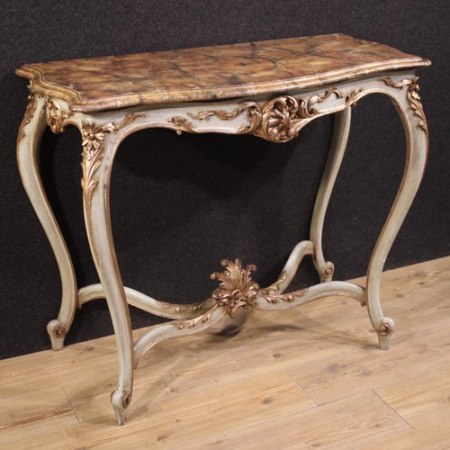 French console lacquered