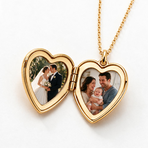 Personalised heart photo - personalised,
