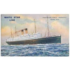 RMS ADRIATIC White Star Line