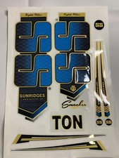 Cricket bat sticker 3d