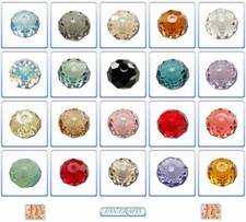Swarovski Crystal Beads 5040 Rondelle *All Sizes* * Many Colours *