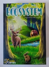 "ECOSYSTEM" (2019) A BIOLOGICALLY-DERIVED CARD DRAFTING GAME BY GENIUS GAMES