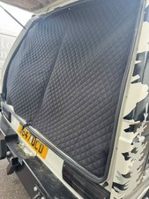 VW T25 T3 Vanagon Rear Door Quilted Insulated Panel *BLACK*
