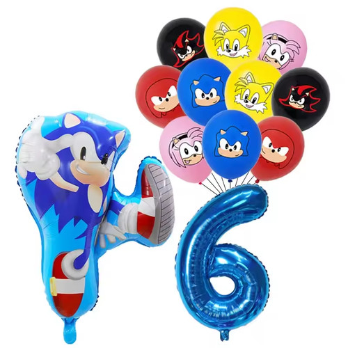 12pcs anime sonic - anime, the