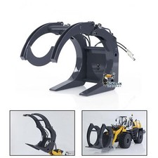 Metal Log Grapple Wood Grabber for XDRC 1/14 Remote Control Hydraulic Loader 580