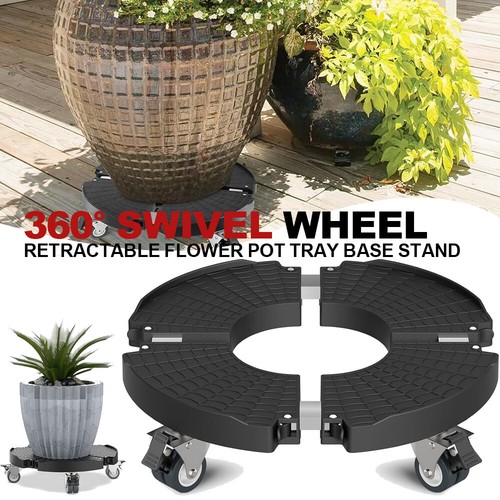 Plastic plant pot caddy heavy - plant,