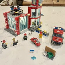 LEGO City 60215 Fire Station Set Complete, Retired, No Box
