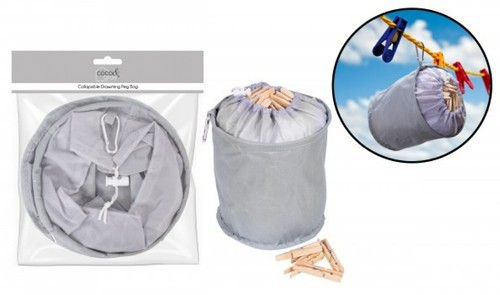 Collapsible peg bag - peg,
