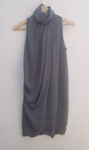 Zara slate grey - grey, neck