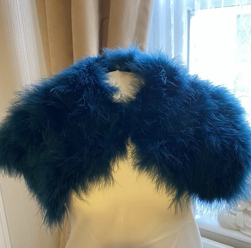 Feather shoulder cape - cape, star