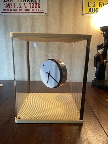 Vintage raymor floating - vintage, clock