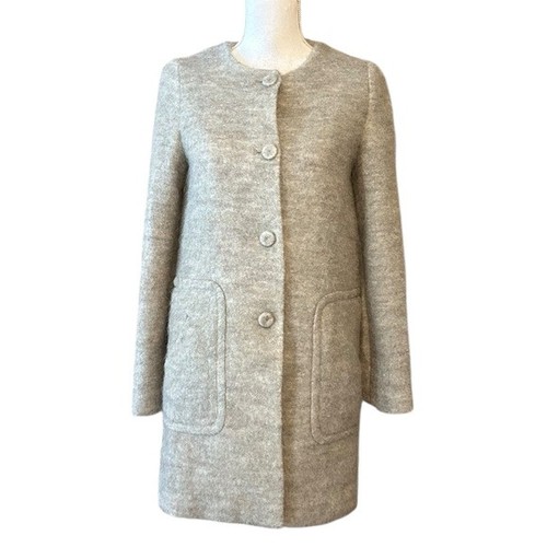 Zara basic outerwear mohair - zara,