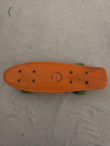 Bright orange penny style - penny,