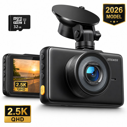 Izeeker dash cam - izeeker, 2.5k