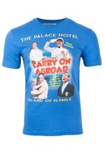 Carry On Abroad Films Elsbels Palace Hotel Official T Shirt Sid James