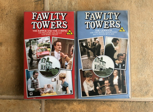 Fawlty towers comedy vhs - fawlty,