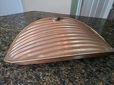 Antique Thick Copper Hot Water Bottle Bed Body Warmer Therapy Bottle