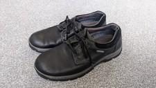 Clarks Men’s Stanten Walk GTX GORETEX | Black Leather | UK 9.5 | EU 44