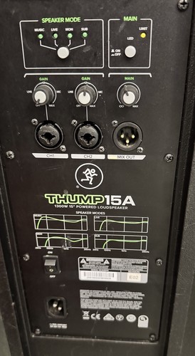 Mackie thump 15a amp module - mackie,