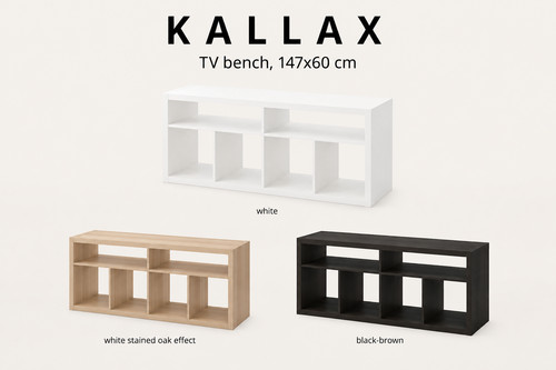 Ikea kallax bench stand - kallax, tv