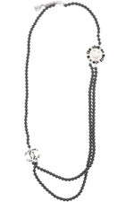 CHANEL BLACK 2016 CC PEARL