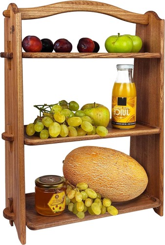 Tier wooden storage - 3,