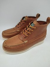 Men's Polo By Ralph Lauren Ranger WRKBT Cow Leather Boots Size 10 (Read!)