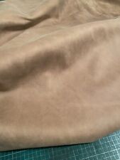 Dark Beige Sand Taupe colour Full grain leather Soft Supple 1.5 mm various sizes