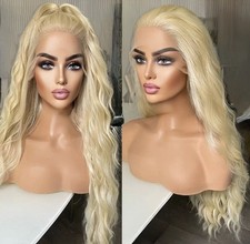 Long Wavy Glue Less Lace Front