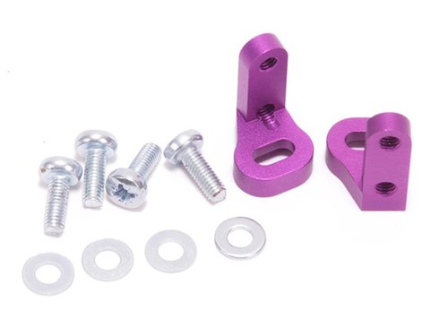 Alloy servo mounts - servo, (pr)