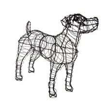 Jack Russell Dog Topiary Frame