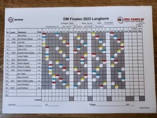 2023 DANISH LONG TRACK CHAMPIONSHIP FINAL - SKOVBY !!! speedway programme