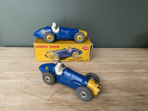 Dinky toys 234 ferrari blue - toys,