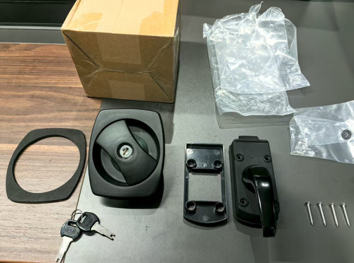Door lock replacement complete - door,