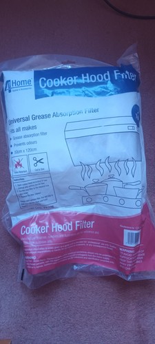 Cooker hood grease absorption - hood,