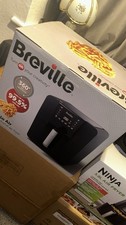 Breville Halo Air Fryer | Digital Large Air Fryer Oven | 5.5 L Black [VDF126]