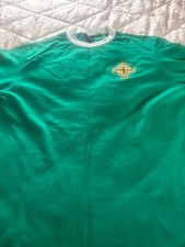 Green Northern Ireland 70s style football jersey 3xl