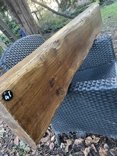  Rustic Solid Wood Oak Wax Fireplace Mantel Beam Handcrafted Log Burner lintel 8