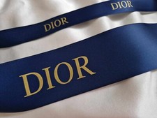ONE METER OF SATIN DIOR RIBBON